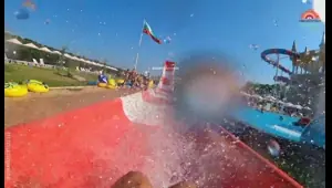 aquapark neptune in sozopol bulgaria all waterslides p1 t