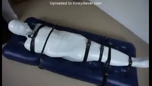 sensor deprivation mummified bondage girl