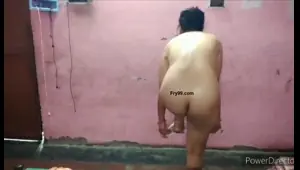 my wife showing