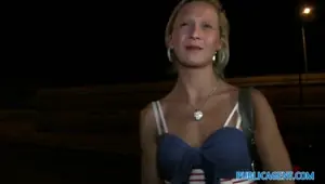 PublicAgent Hot blonde women gets fucked