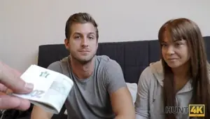 HUNT . Boy cant pay for hotel and he should watch his GF fucking