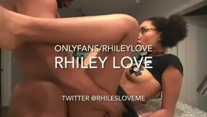Rhileylove s crush fucks her on the Kitchen Counter.