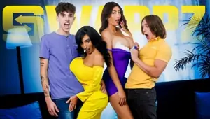 Our Game of Truth or Dare Twister Turned into a Stepmom Swapping Fuck Fest!