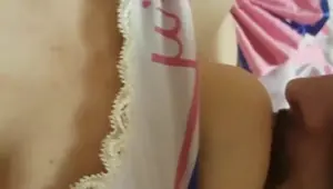 I sucked my cheerleader roommate's nipples Nico Yazawa Orgasm