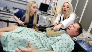 Blonde Nurse Doctor Haley Spades Missa Mars Get Fucked And Facialized By Patient FreeUse Milf