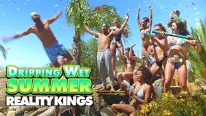 REALITY KINGS The Wildest Pornstars Enjoy Their Last Day In The Project DTF House With A Big Orgy