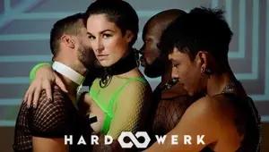 3 Different Angles of GANGBANG BLISS Slimthick Brunette Feeds Her Wet Pussy With Multipe Cocks