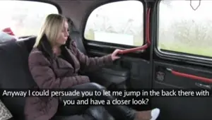 FakeTaxi Scottish blonde with a big ass