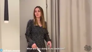 HOT Stepmom decided to help her Stepson finish. Your cock has grown a lot since I met your father.