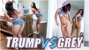 BANGBROS Epic Showdown Featuring Sexy PAWG Keisha Grey And Sultry Black Hottie Teanna Trump