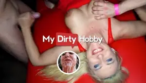 MyDirtyHobby German gangbang with beautiful blonde