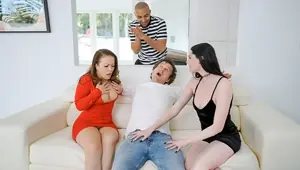 Mom Swap Goth Step Mom And Her Boy Seduce And Fuck Their Neighbours For A Swap Taboo Foursome