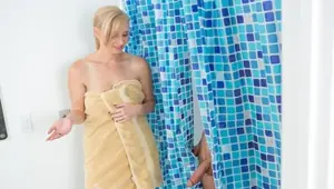 Family Strokes Hot Stepmom Steps Into Shower With Her Stepmom Is On it