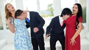 You Fuck My MILF Stepmom and I'll Fuck Yours feat. Skylar Snow Payton Preslee MomSwap