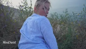 Summer Adventure We Fucked Out Twice on a Public Beach and got caught MiraDavid POV