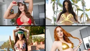 TeamSkeet Big Tits In Bikinis Compilation Top Summer Selection Of Huge Jugs In Bikini