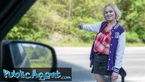 Public Agent Greta Foss is a sexy blonde who is pounded hard by a big dick