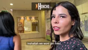 TBJGC In Public The BlowJob Game Challenge Part 2 Who will win?