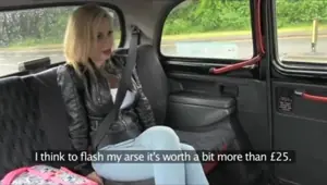 FakeTaxi Young blonde with big tits
