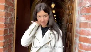 Public Pickup Girl on First Date Wants Anal Sex in Tight Ass