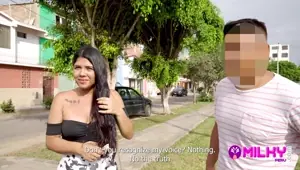 Lucky man fucks a horny English teacher