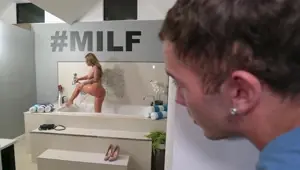 BANGBROS Blonde Stepmom 011y Dames Teaches Him A Lesson