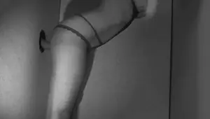 My first glory hole experience sucking a stranger s cock in the club ;