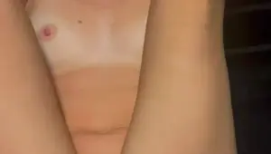 POV sexy teen losing her virginity on 18th birthday. Dick couldn t fit inside tight pussy