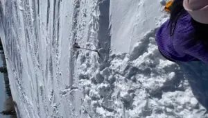 Public sex at ski resort with spectators caught ! We dont care Tonny and Mia