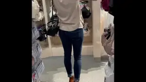 Naughty Milf Secretly Wears Remote Control Vibrator in Public Shopping Again! CumPlayWithUs2