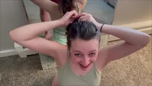 PONYTAIL CHALLENGE FACIAL SophieEllie