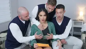 FreeUse Fantasy Three Horny Boys Ask Santa To Send Them A Big Titted Stepmom For Christmas