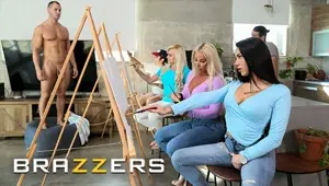 BRAZZERS Robbin Banx MJ Fresh Get On Stage And Share Duncan's Delicious Cock In A Hot 3some