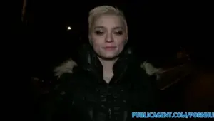 PublicAgent Big tits fucked near the church