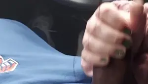 19 with braces swallows BBC on lunch break. Came in 1 minute