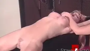 BRUCE SEVEN Sexy Brunette and Blonde Dominate Sex Slave