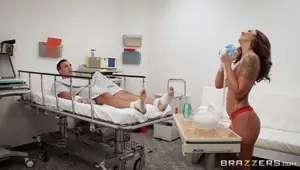 Layla London gives a sponge bath Brazzers