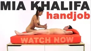 MIA KHALIFA Arab Goddess Performs Expert Level Handjob On Peter Green