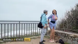 BRAZZERS Jada Sparks Sucks Jordi's Cock In Public Then Takes Him Inside For A Proper Fuck