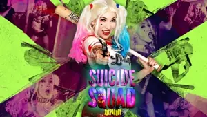 Suicide Squad XXX Parody Aria Alexander as Harley Quinn