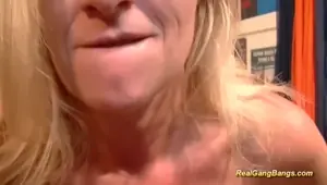 extreme pierced german milf marina montane enjoys a wild big cock amateur gangbang