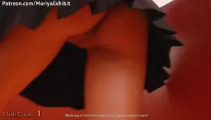 Teaser Skirt Lifting Challenge in a Crowded Shopping Mall Moriya Exhibit