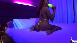 Dukes Dollz: Sexy Arab and Latina Bade suck and fuck on fat dildos