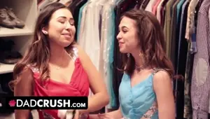 Prom Night Turns Taboo: Riley and Melissa Get Fucked by Their Stepdads Tommy and Jack