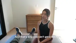 Mi Hermanastra me Ayuda a Relajarme antes del Sexo Tutorial, Parte 3