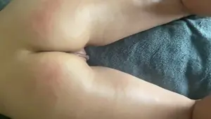 He Whipped a Cute Girl with a Belt on Ass and then Fucked her pussy and ass Hard