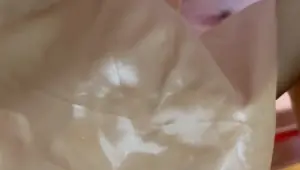 Lonely night playing housewife satin dress no editing version