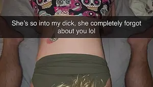 Your Girlfriend Cheated And Got a Creampie From a Guy After Party While They Send You Snaps