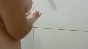 showing off while I shower for you
