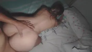 Amazing petite big ass is getting fucked hard